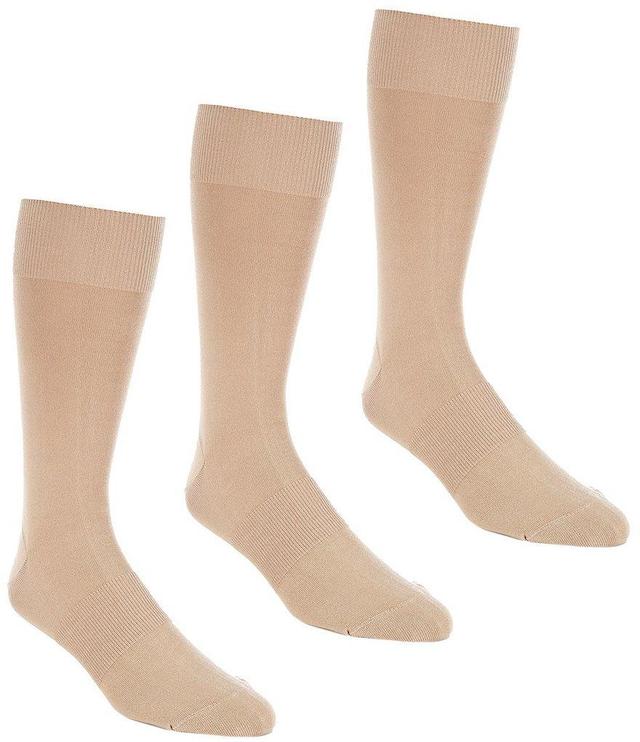 Gold Label Roundtree & Yorke Solid Crew Socks 3-Pack Product Image