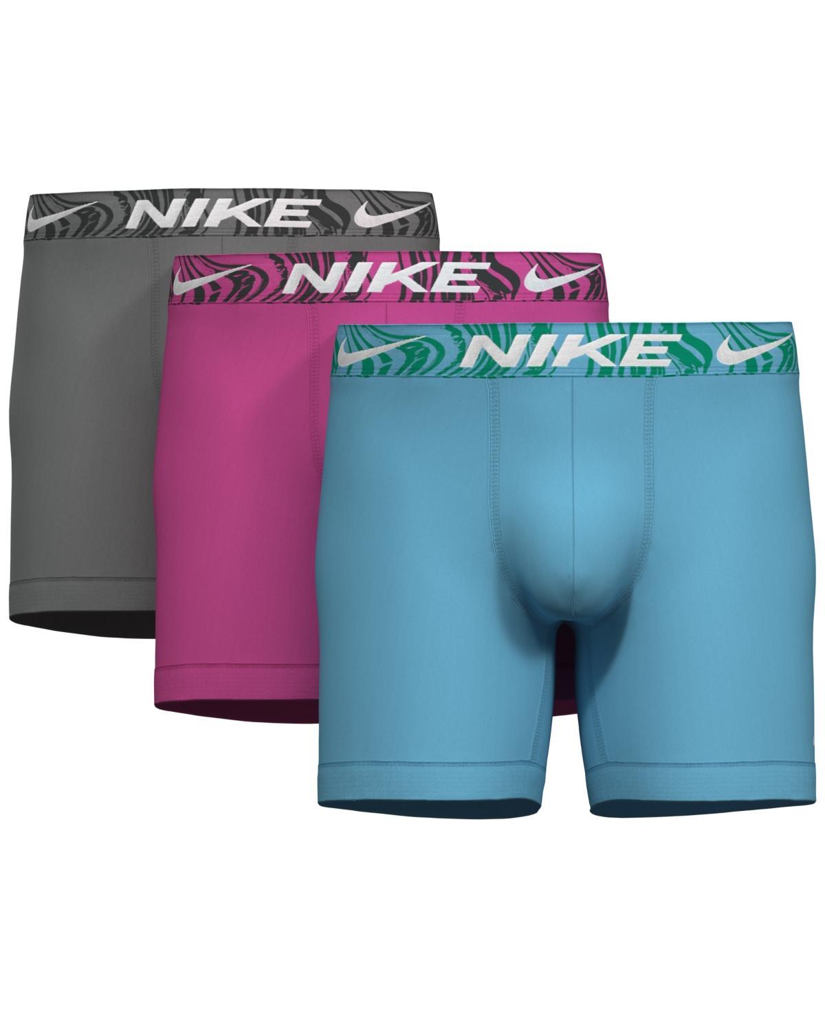 Nike Mens 3-Pk. Dri-Fit Essential Micro Boxer Briefs Product Image