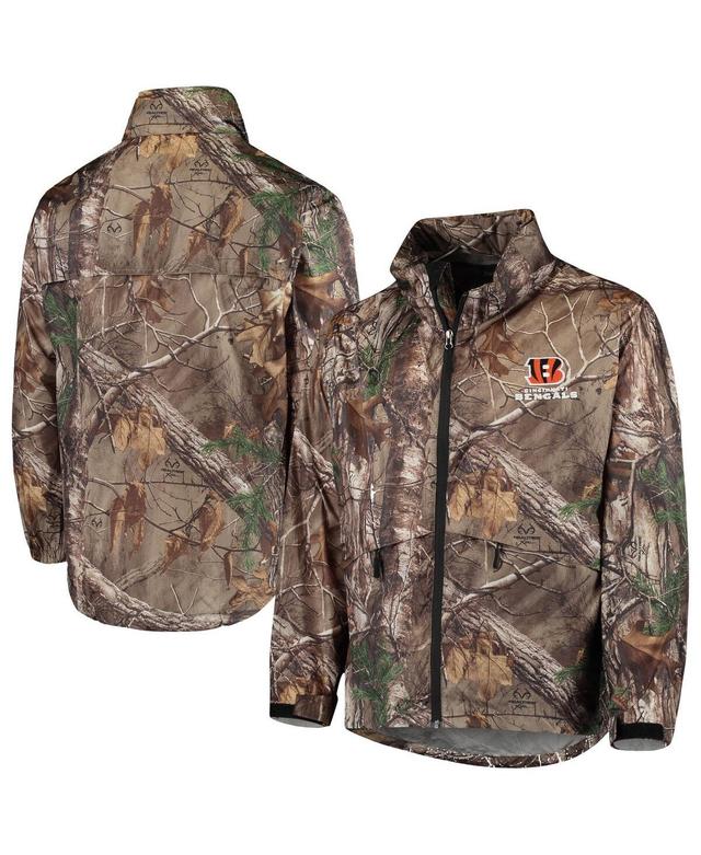 Mens Dunbrooke Realtree Camo Cincinnati Bengals Circle Sportsman Waterproof Packable Full-Zip Jacket Product Image