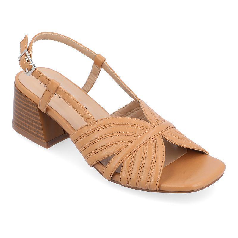 Journee Collection Kirsi Tru Comfort Foam Womens Sandals Med Brown Product Image