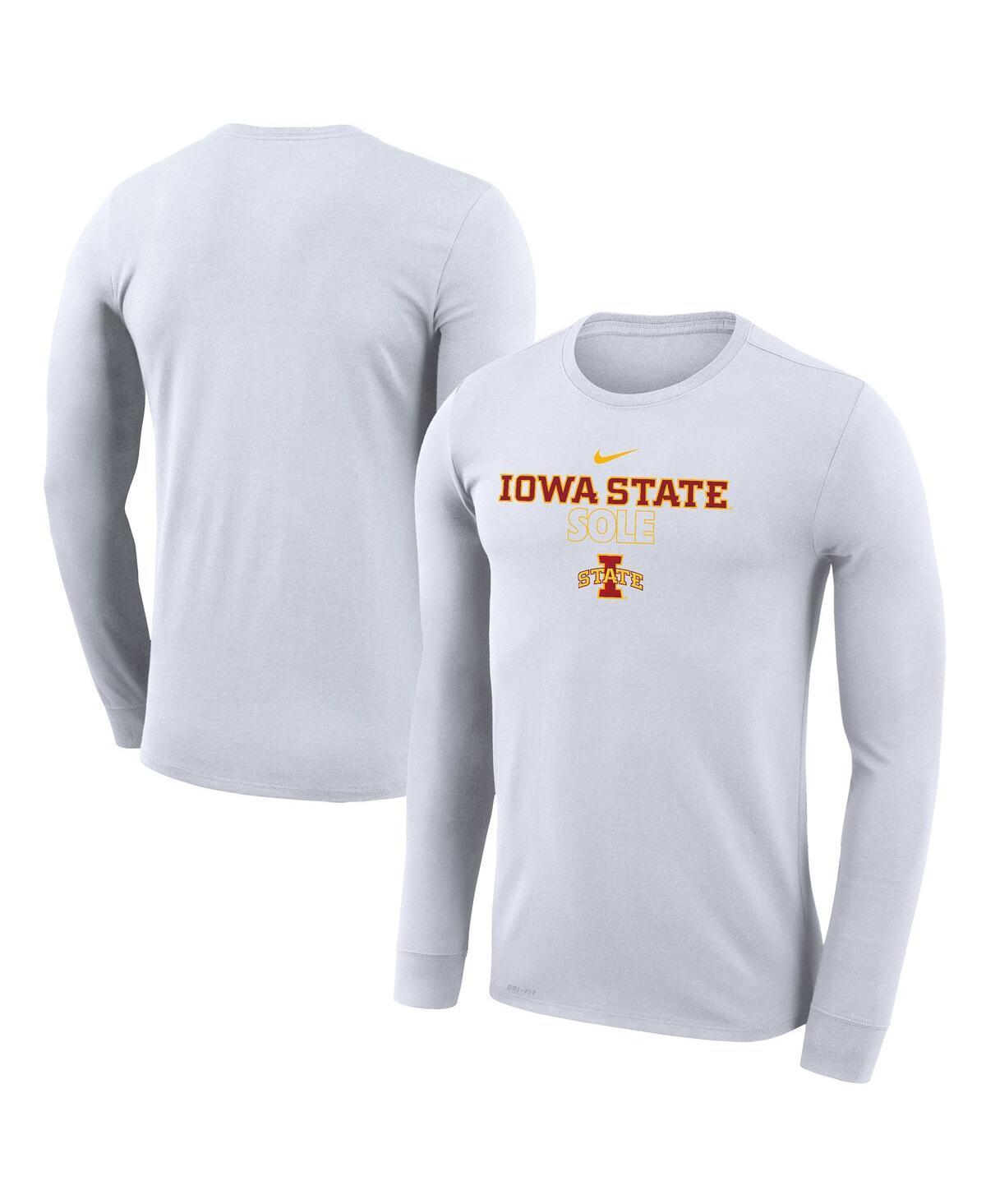 Nike Iowa State Cyclones On Court Bench Long Sleeve T-Shirt, Mens Product Image