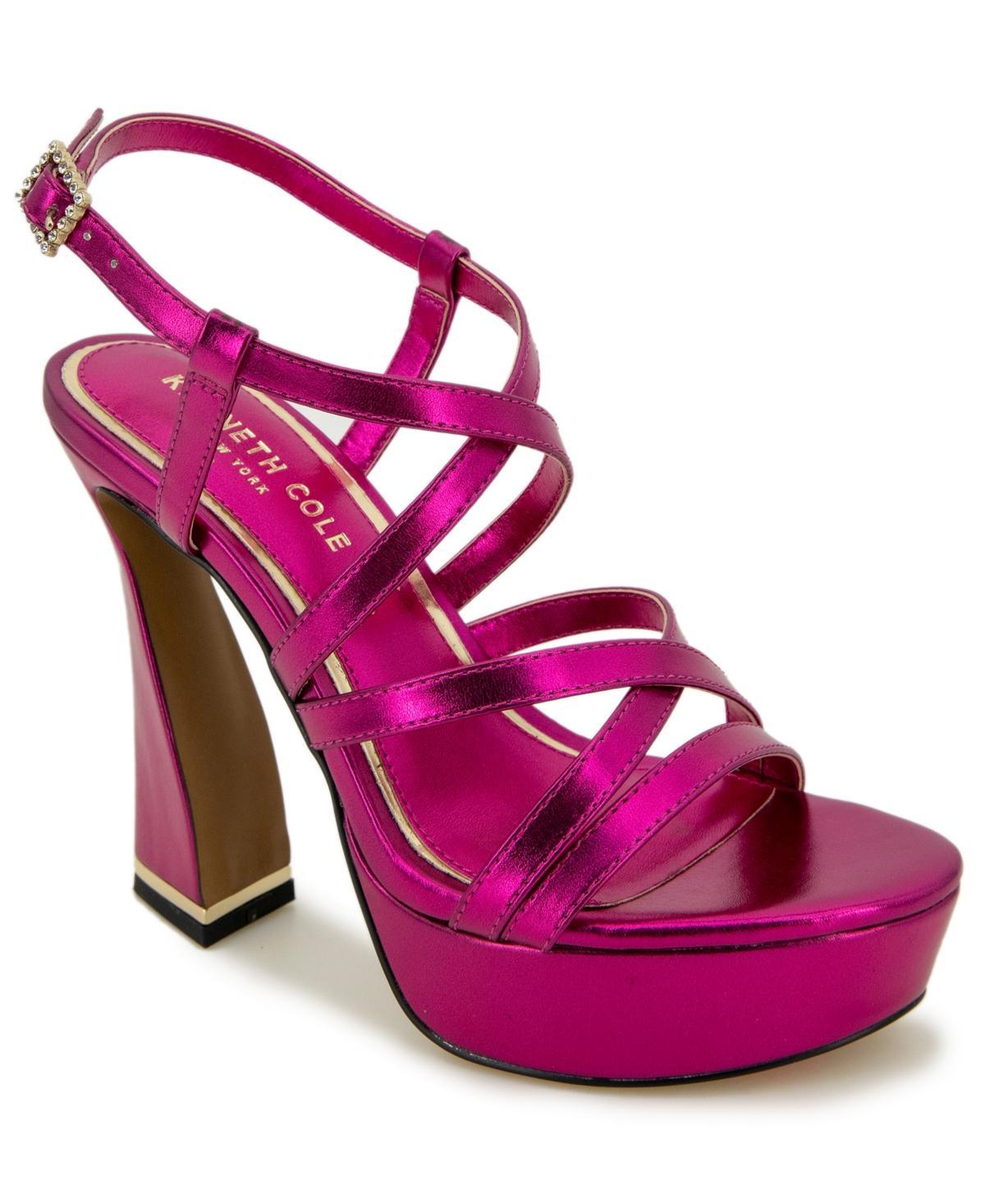 Kenneth Cole New York Womens Allen Strappy Platform Sandals Womens Shoes Product Image