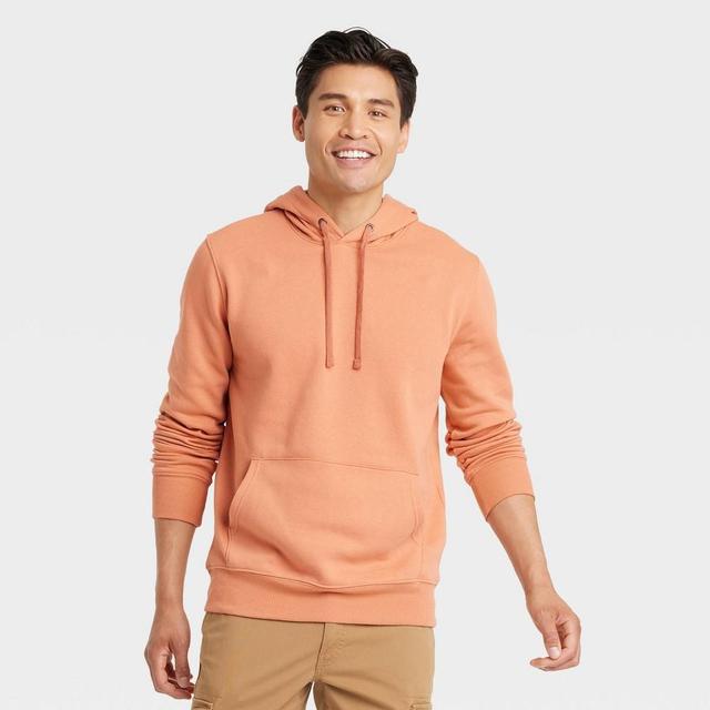 Mens Regular Fit Hooded Collared Sweatshirt - Goodfellow & Co Product Image