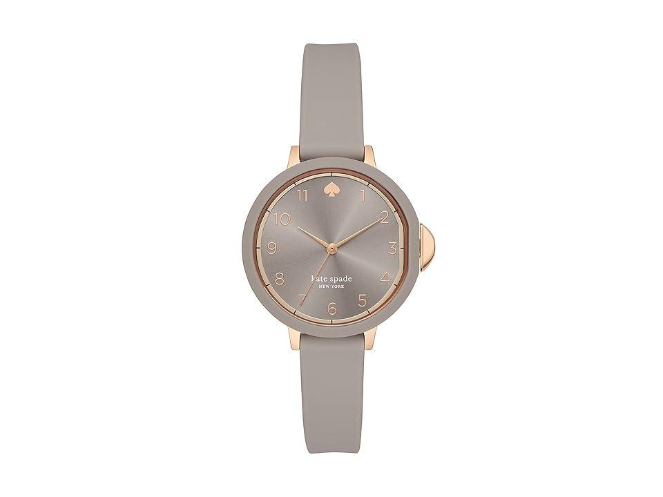 kate spade new york park row silicone strap watch, 34mm Product Image