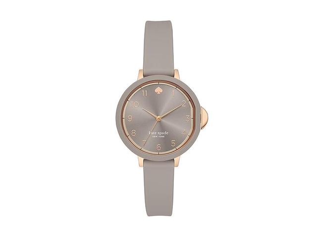 Womens Rose Goldtone & Silicone Strap Watch Product Image