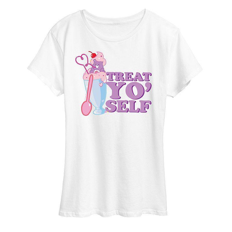 Womens Care Bears Treat Yo Self Graphic Tee Product Image