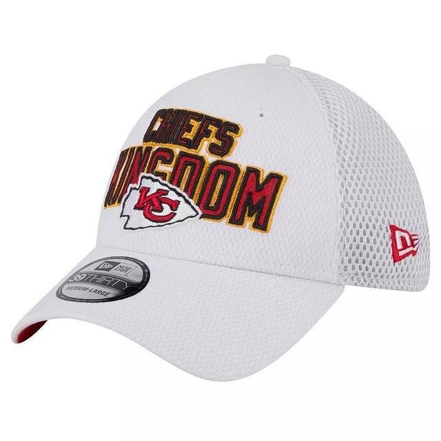 New Era Mens White Kansas City Chiefs Breakers 39THIRTY Flex Hat Product Image