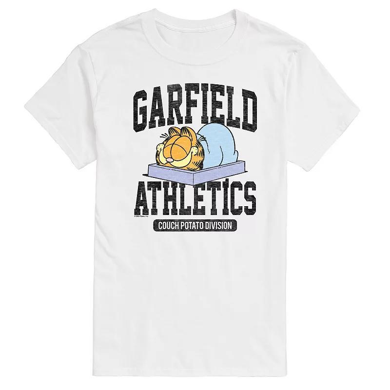 Mens Garfield Athletics Coach Potato Division Graphic Tee Product Image