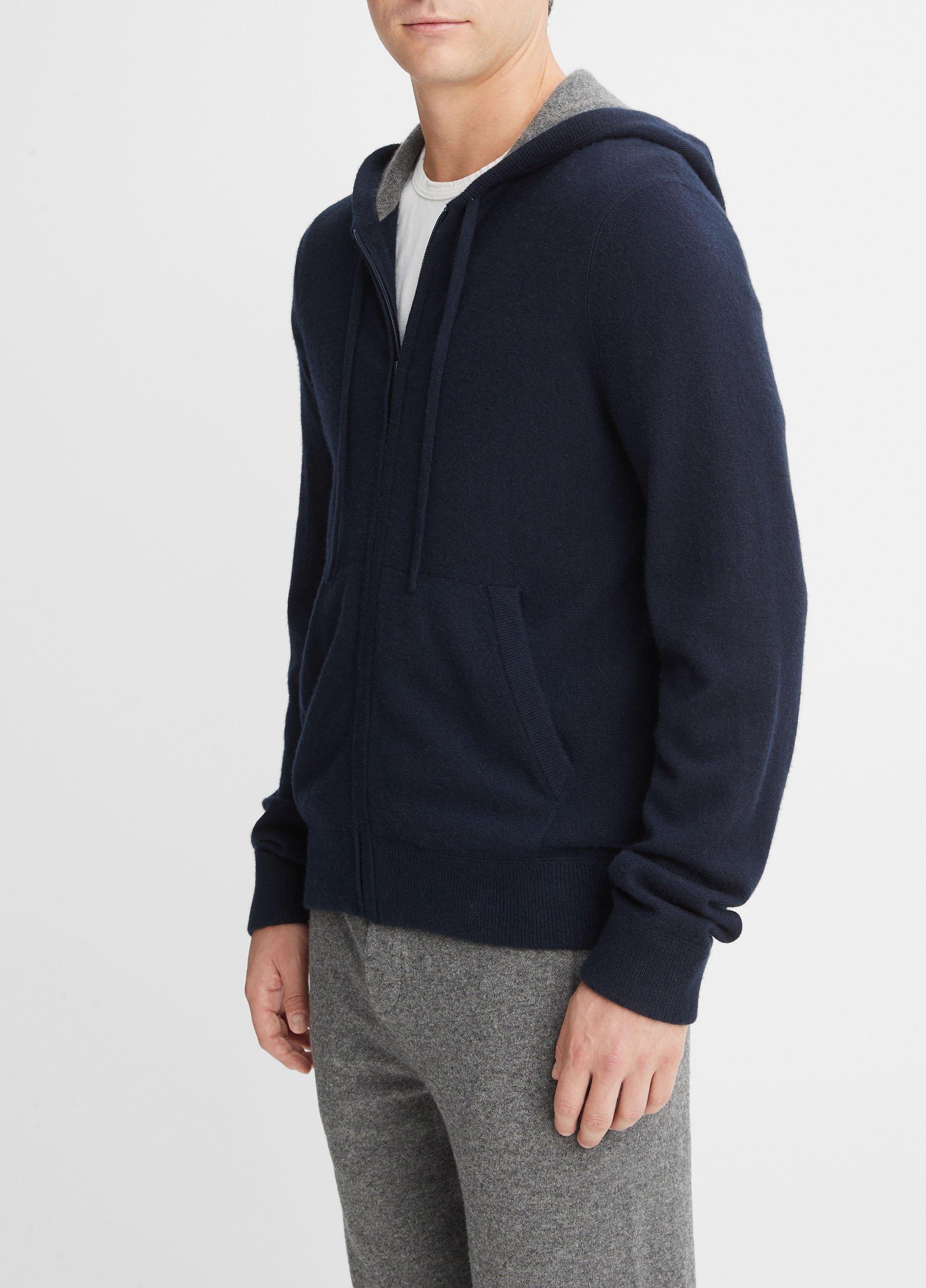 Cashmere Full Zip Hoodie Product Image