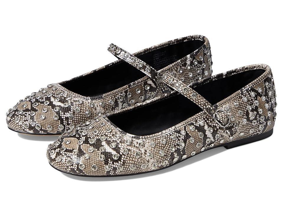 Steve Madden Vinetta-R Rhinestone Mary Jane Ballet Flats Product Image