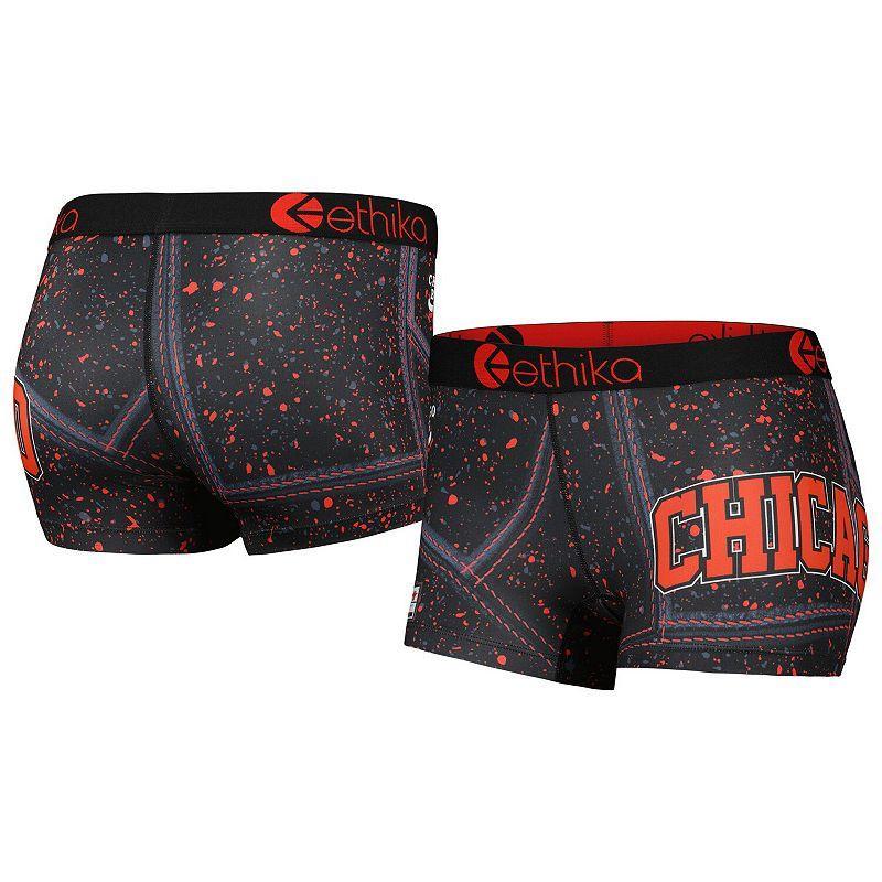 Womens Ethika Black Chicago Bulls Staple Underwear Product Image