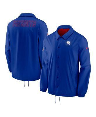 NIKE Royal Buffalo Bills Sideline Coaches Performance Full-snap Jacket In Blue Product Image