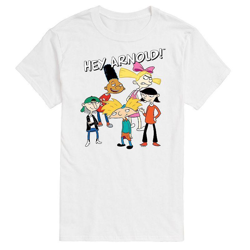 Big & Tall Hey Arnold! Group Portrait Graphic Tee, Mens Product Image