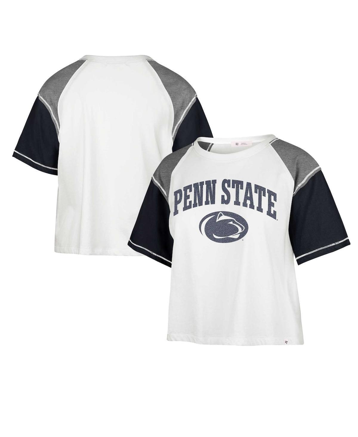 Womens 47 Penn State Nittany Lions Serenity Gia Cropped T-Shirt Product Image