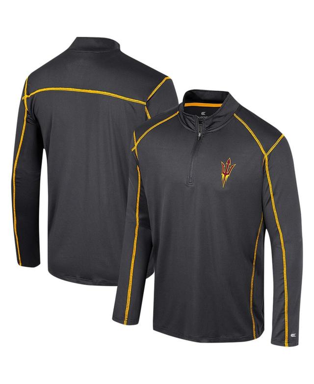 Mens Colosseum Arizona State Sun Devils Cameron Quarter-Zip Windshirt Product Image