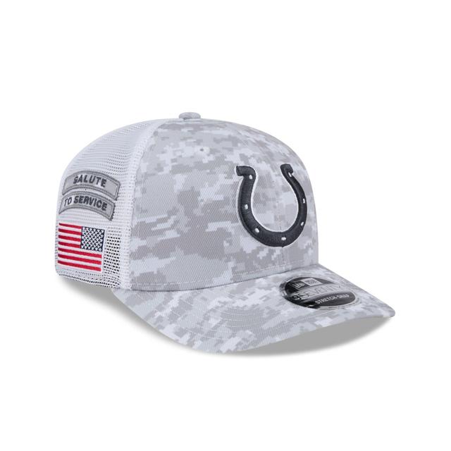 Indianapolis Colts 2024 Salute to Service 9SEVENTY Trucker Hat Male Product Image