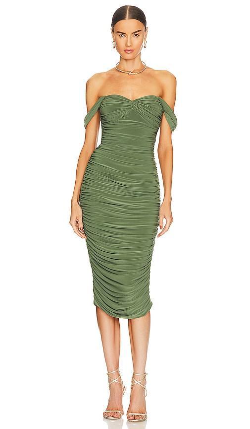 Womens Walter Off-The-Shoulder Ruched Cocktail Dress Product Image