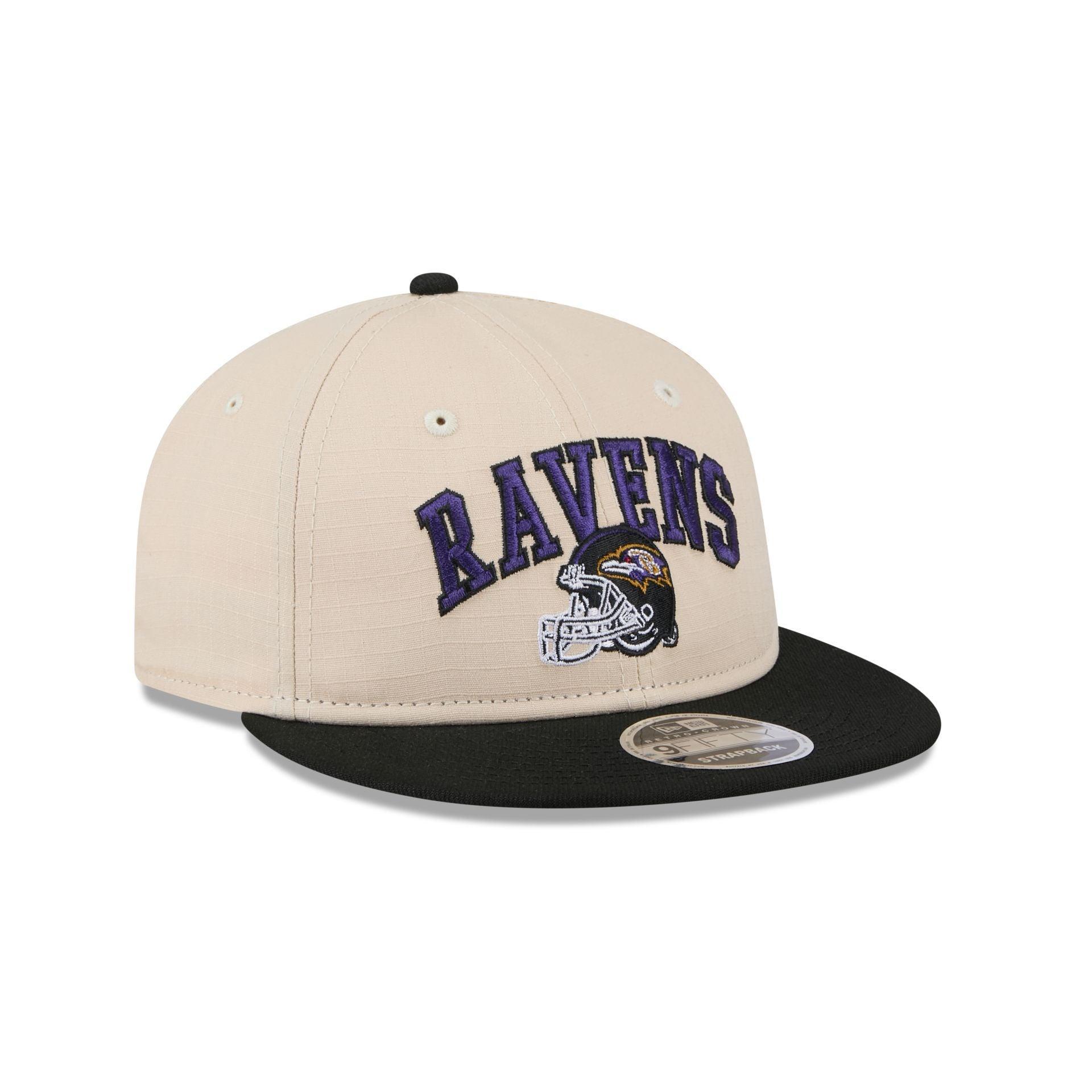 Baltimore Ravens Historic Helmet Retro Crown 9FIFTY Snapback Hat Male Product Image