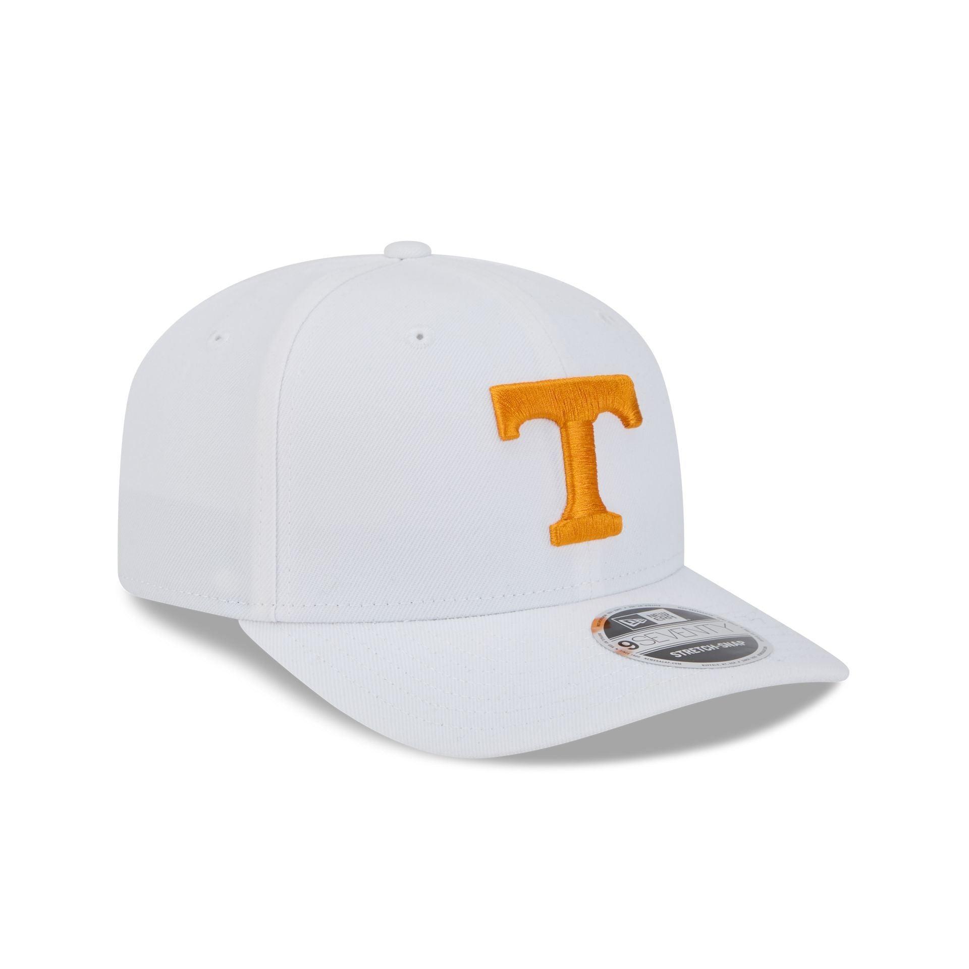 Tennessee Vols Basic White 9SEVENTY Stretch-Snap Hat Male Product Image