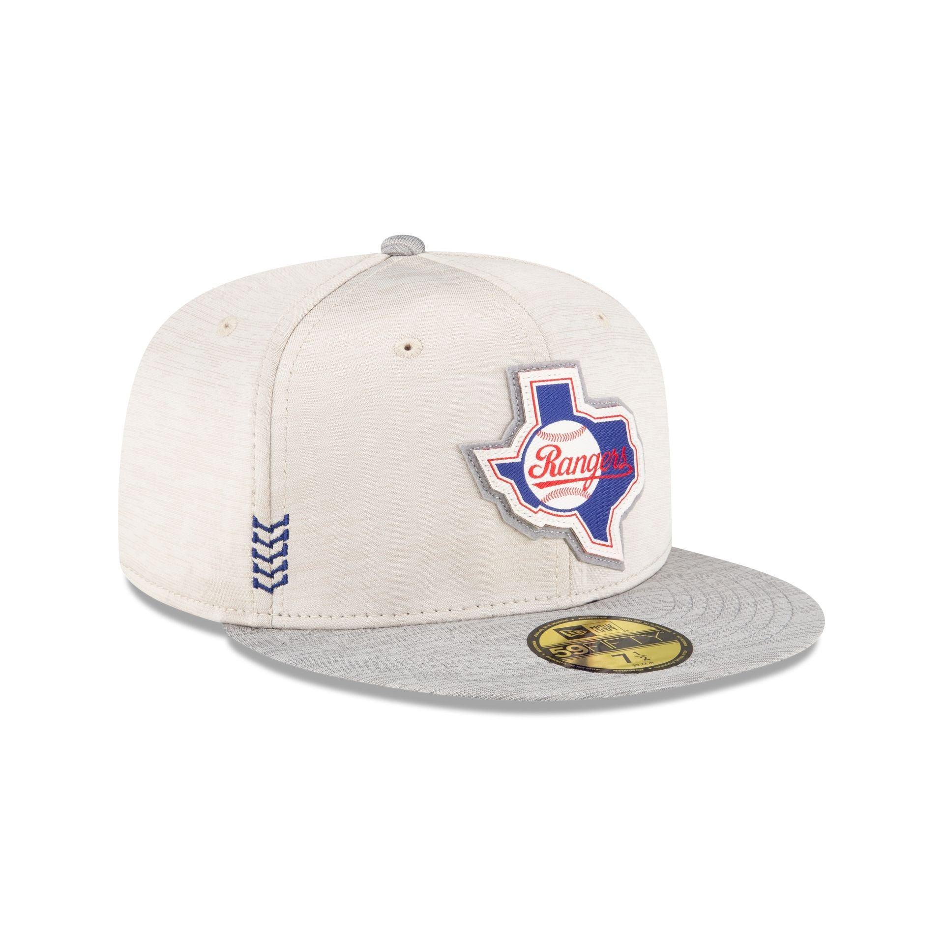 Texas Rangers 2024 Clubhouse Stone 59FIFTY Fitted Hat Male Product Image