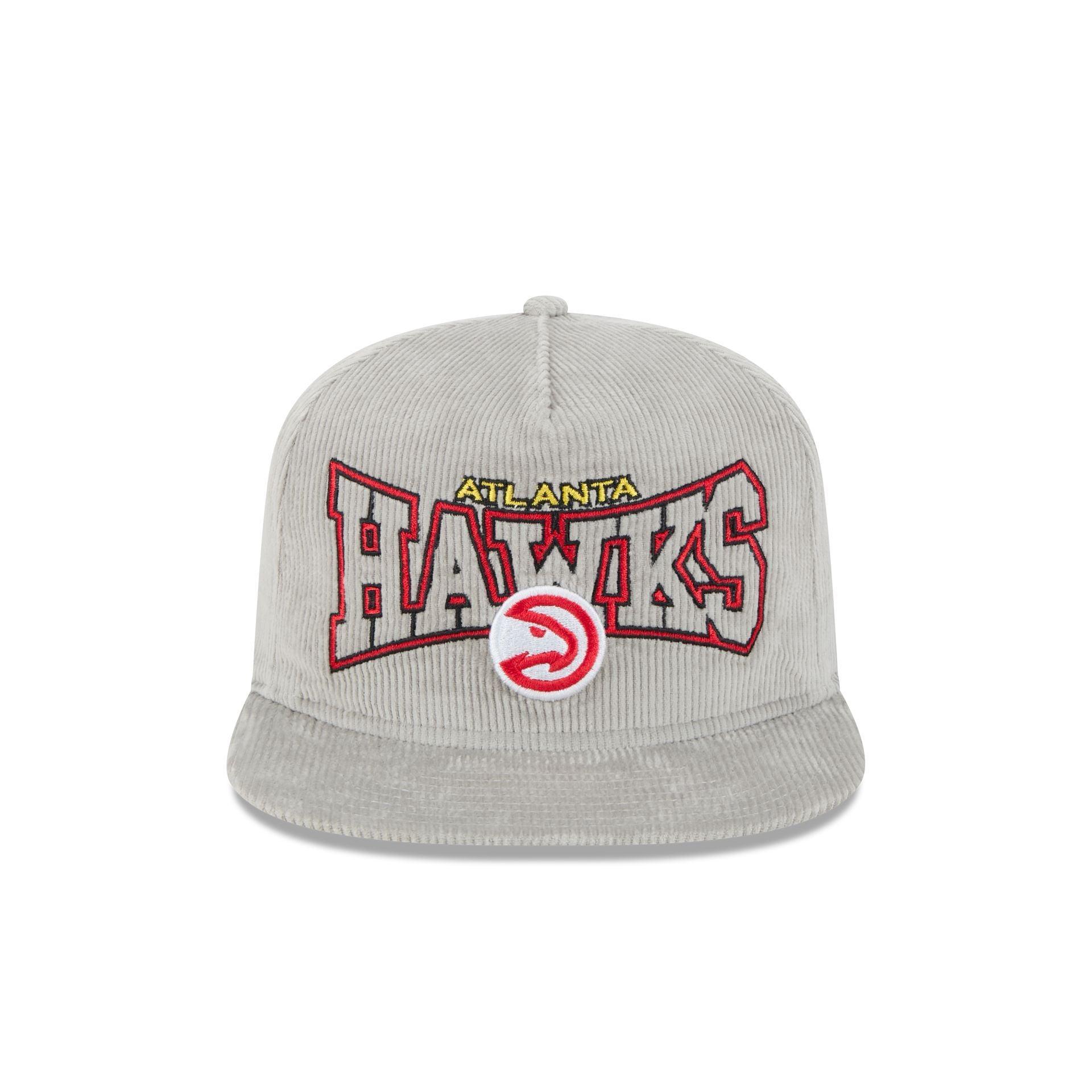 Atlanta Hawks Gray Cord Golfer Hat Male Product Image