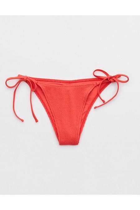 Aerie Crinkle Cheekiest Tie Bikini Bottom Women's Product Image