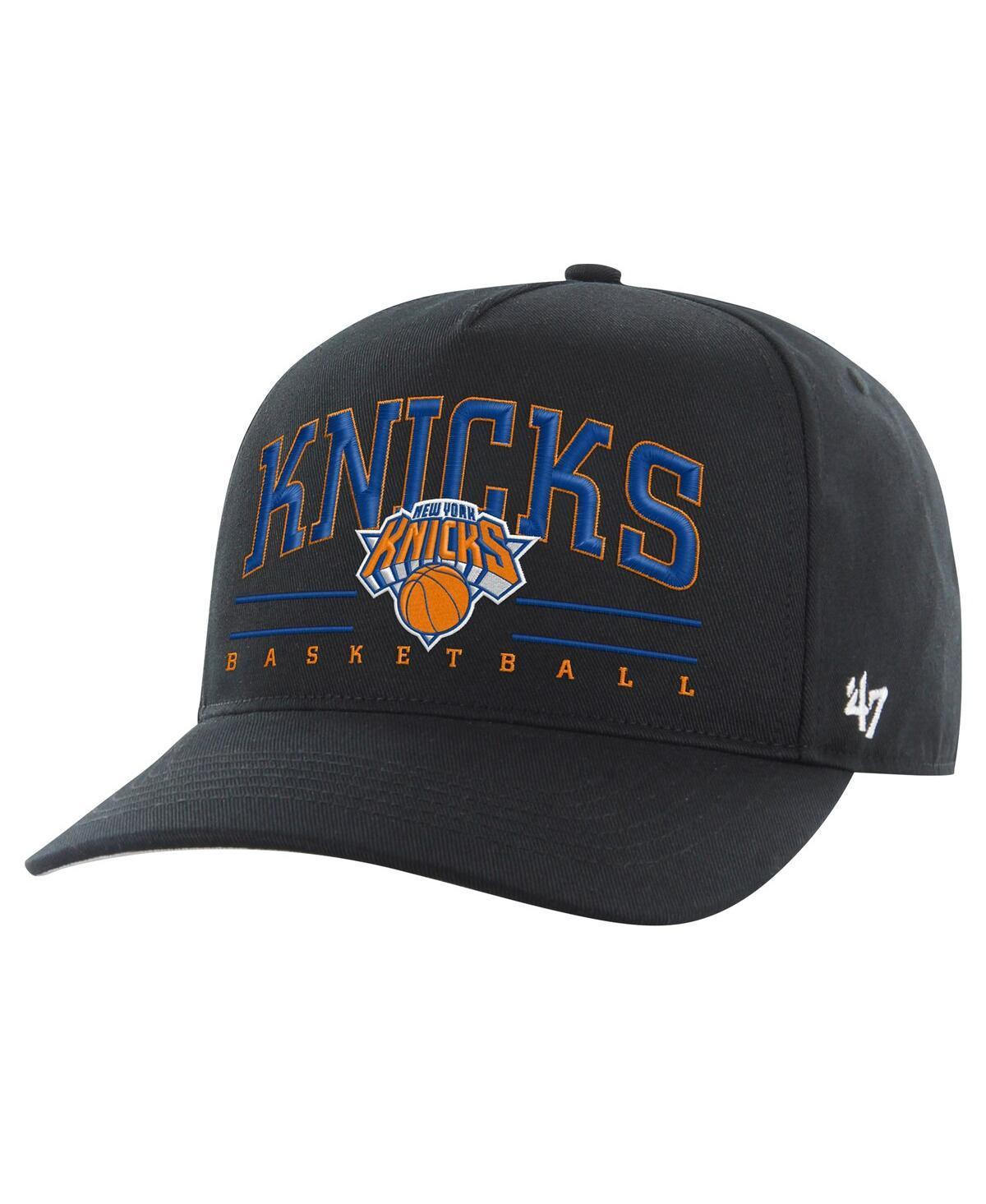 47 Brand Mens Black New York Knicks Core Roscoe Hitch Adjustable Hat Product Image