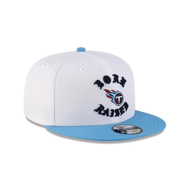 Born x Raised Tennessee Titans White 9FIFTY Snapback Male Product Image