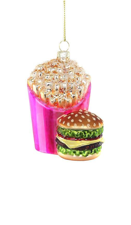 Burger And Fries Ornament Product Image