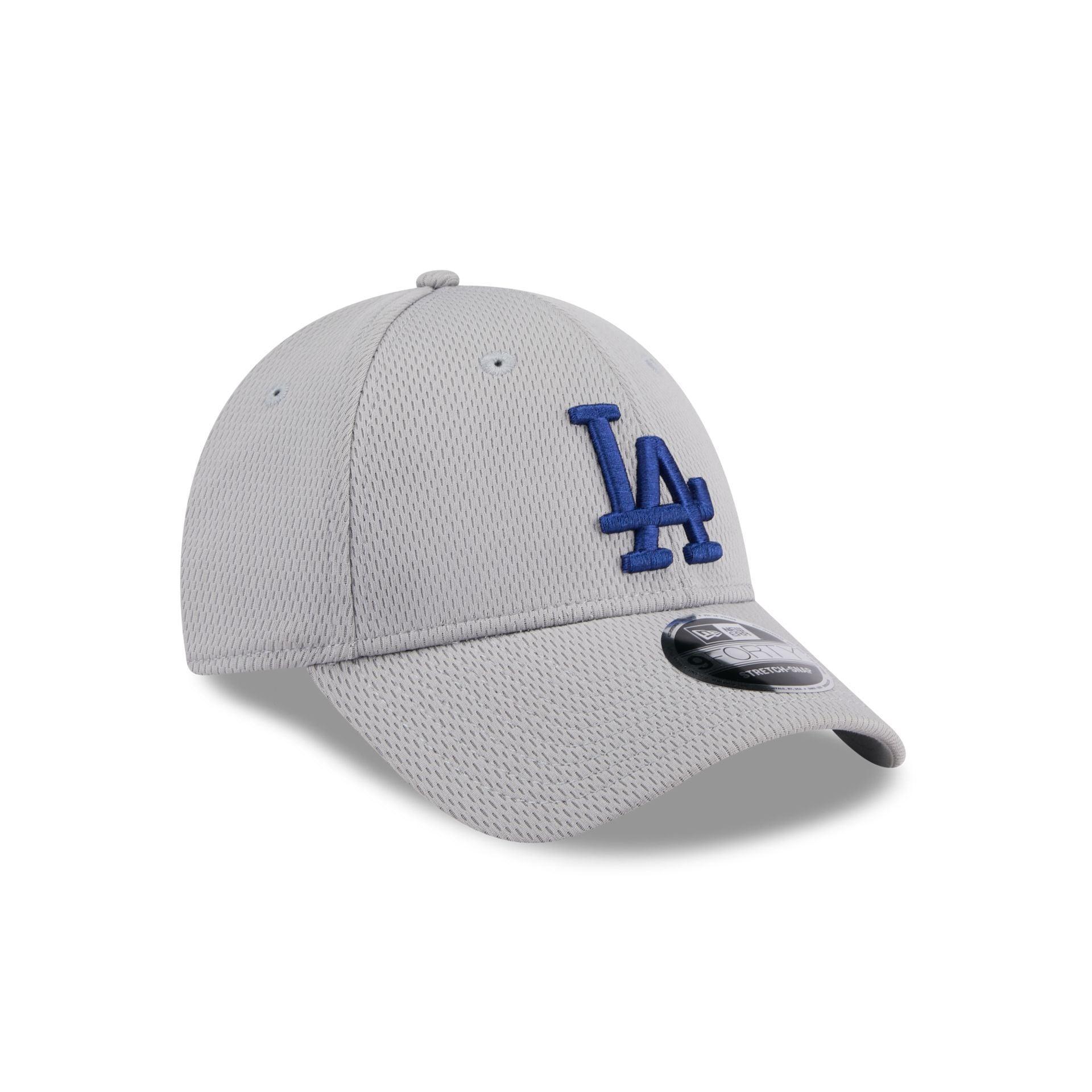 Los Angeles Dodgers Gray 9FORTY Stretch-Snap Hat Male Product Image