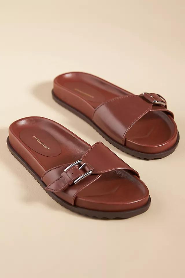 By Anthropologie Buckle Slide Sandals Product Image