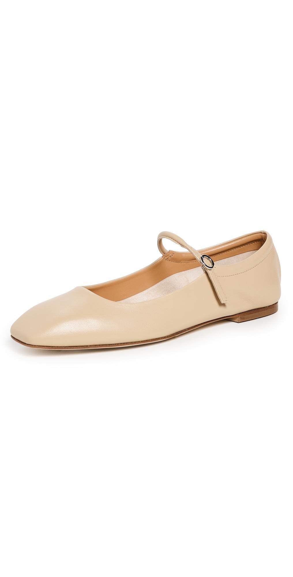 Off-white Uma Ballerina Flats In Creamy Product Image