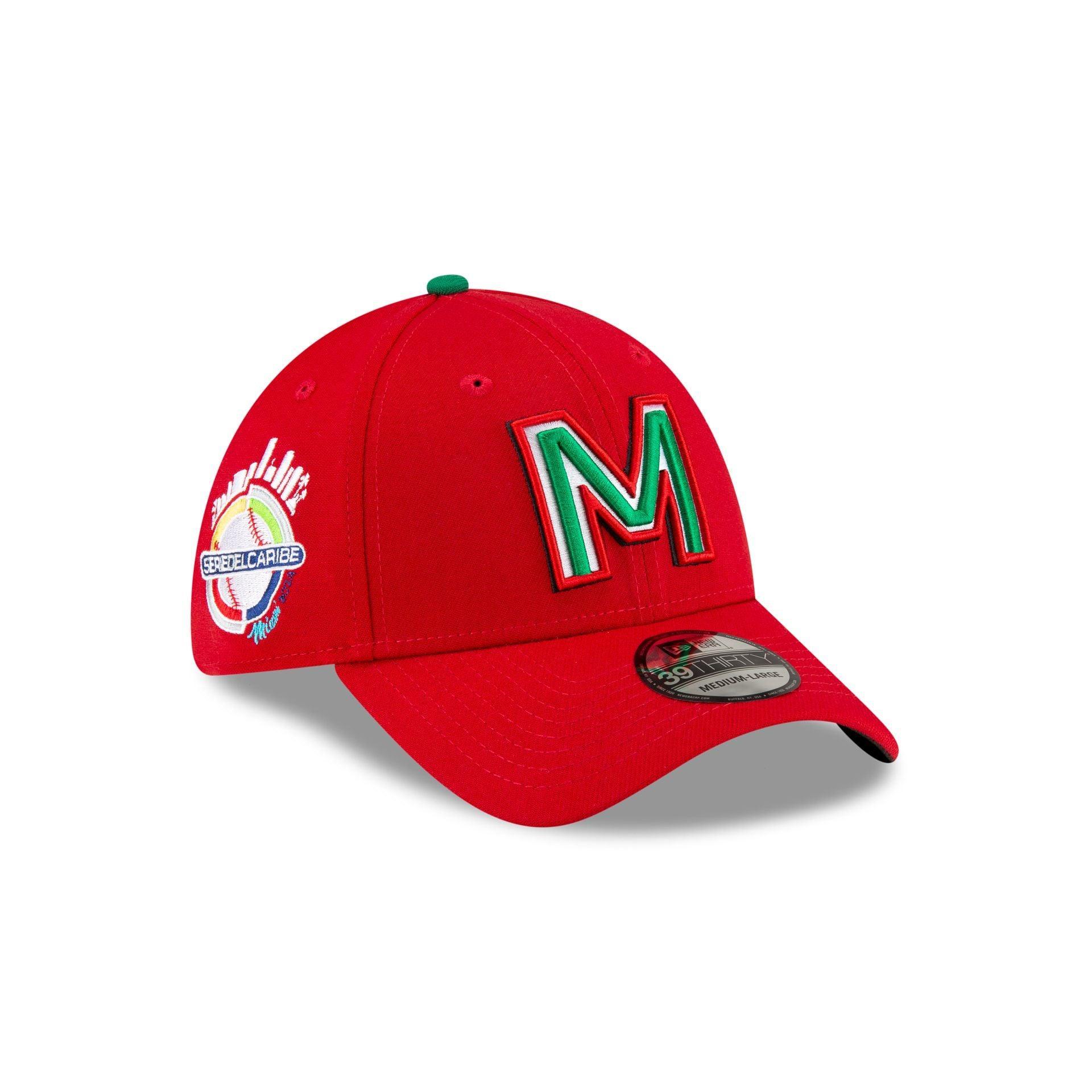 Mexico Caribbean Series Away Red 39THIRTY Stretch Fit Hat Male Product Image