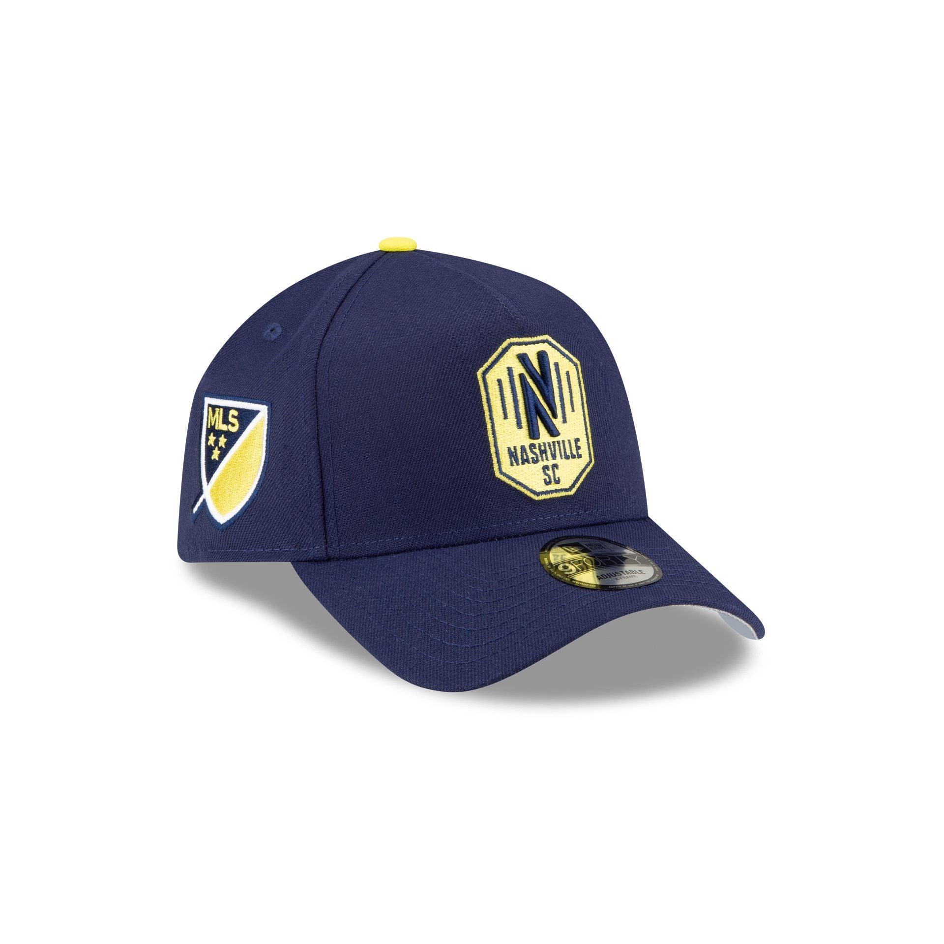 Nashville SC 2024 MLS Kickoff 9FORTY A-Frame Snapback Hat Male Product Image