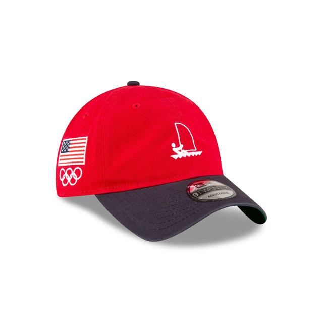 Team USA Sailing Red 9TWENTY Adjustable Hat Male Product Image