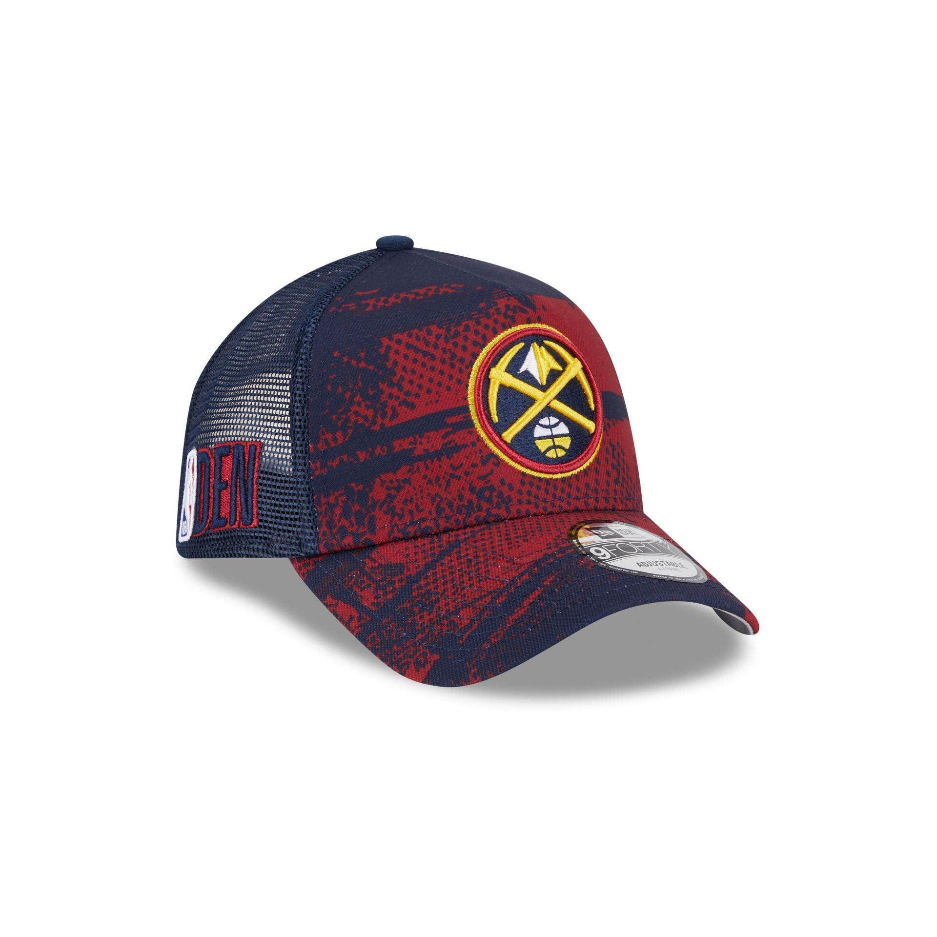 Denver Nuggets 2024 Tip-Off 9FORTY A-Frame Trucker Hat Male Product Image