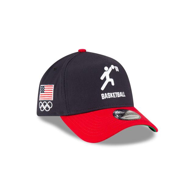 Team USA Basketball 9FORTY A-Frame Snapback Hat Male Product Image