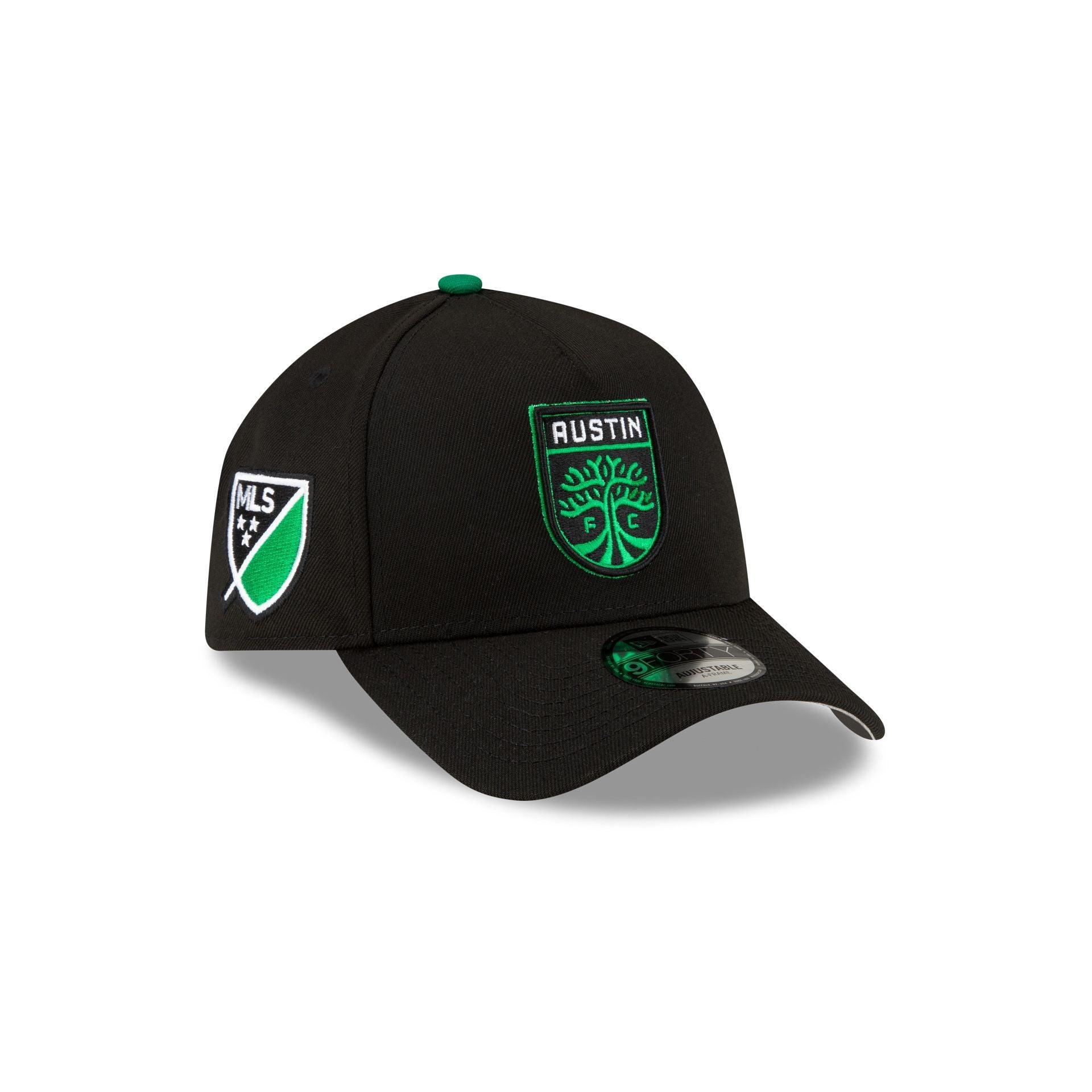 Austin FC 2024 MLS Kickoff 9FORTY A-Frame Snapback Hat Male Product Image