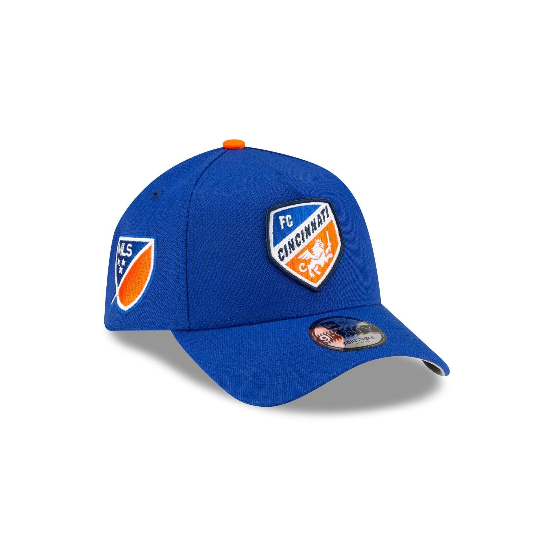 FC Cincinnati 2024 MLS Kickoff 9FORTY A-Frame Snapback Hat Male Product Image