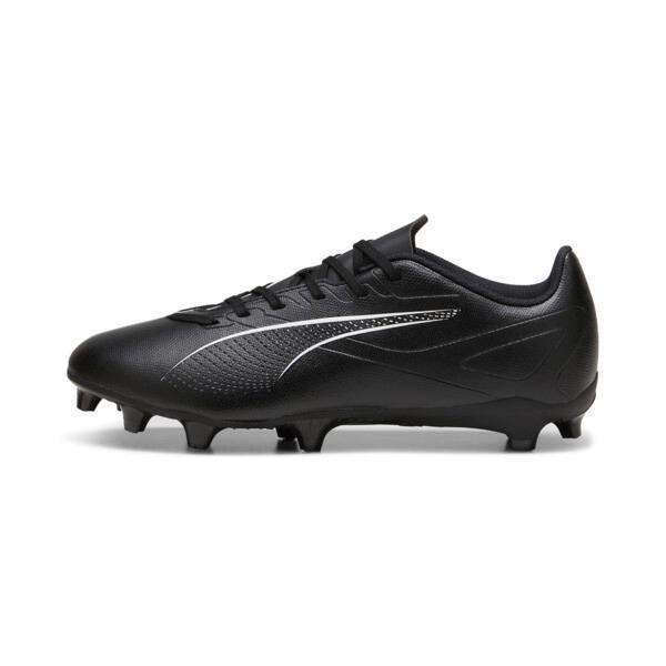 PUMA ULTRA 5 PLAY Firm Ground/Artificial Ground Men's Soccer Cleats Shoes in Black/White Product Image