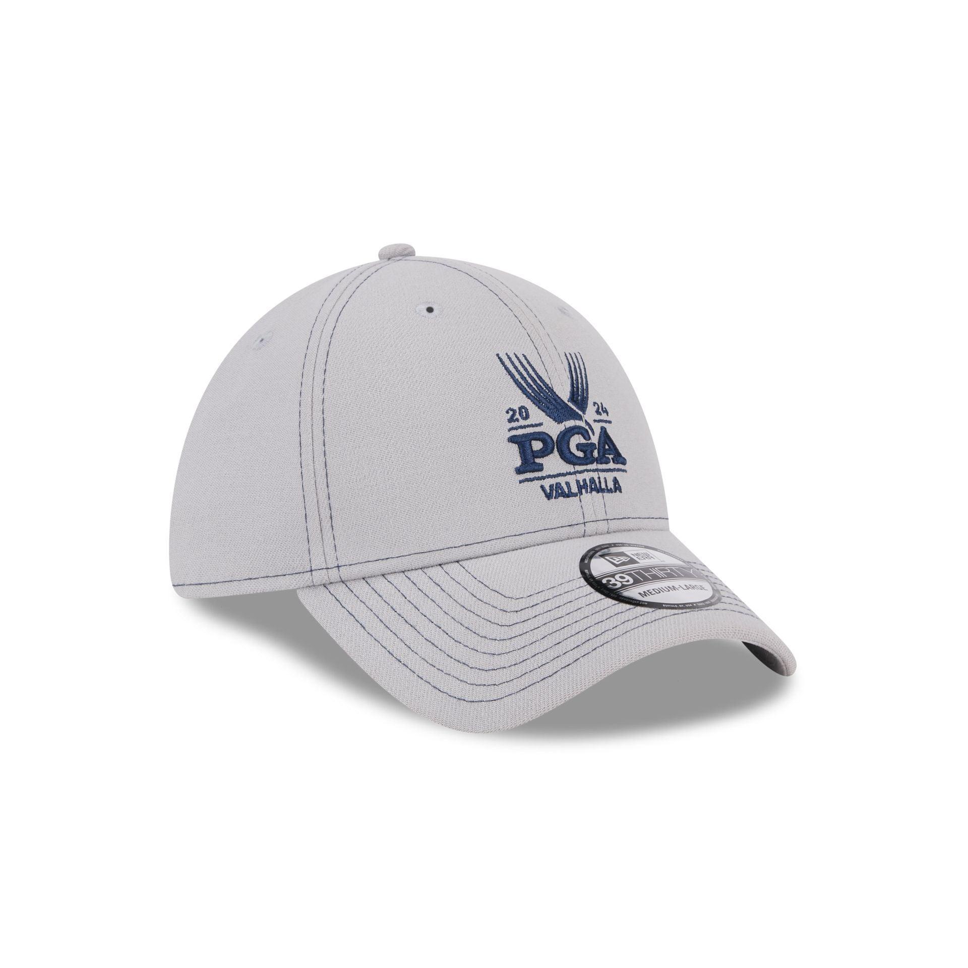 2024 PGA Championship Valhalla Gray 39THIRTY Stretch Fit Hat Male Product Image