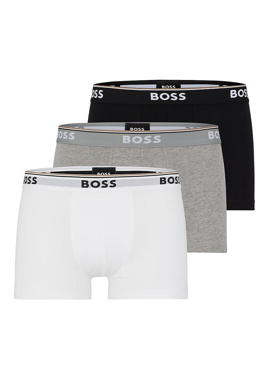 BOSS 3-Pack Power Stretch Cotton Trunks Product Image