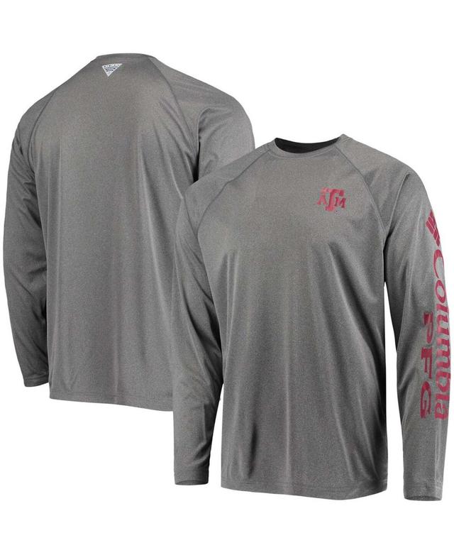 Mens Charcoal Texas A M Aggies Pfg Terminal Tackle Omni-Shade Long Sleeve T-shirt Product Image