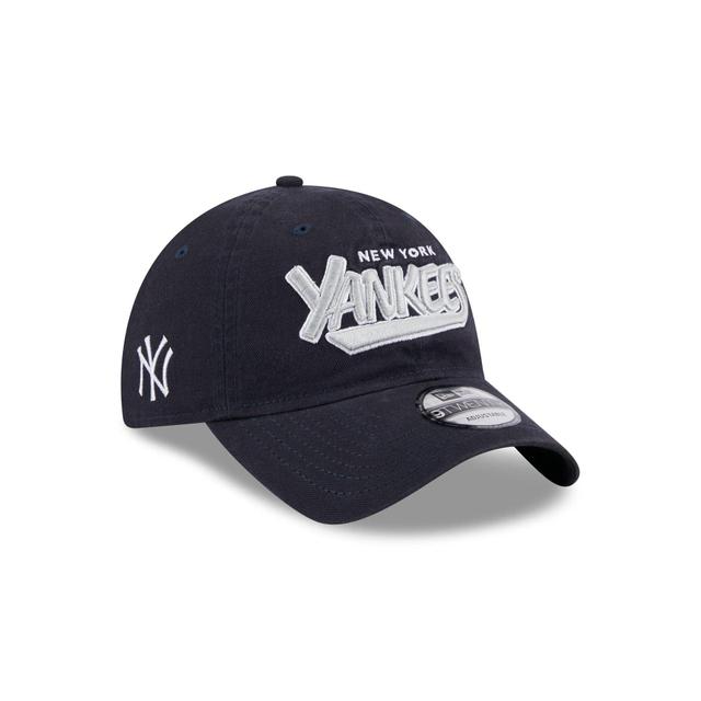 New York Yankees Throwback 9TWENTY Adjustable Hat Male Product Image