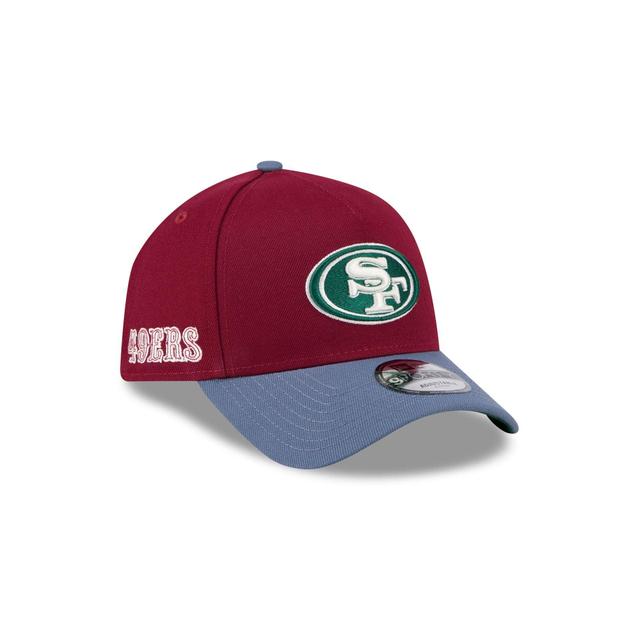 San Francisco 49ers Cherry 9FORTY A-Frame Snapback Hat Male Product Image