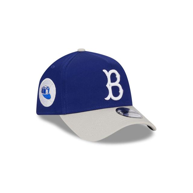 Brooklyn Dodgers Coop Logo Select 9FORTY A-Frame Snapback Hat Male Product Image