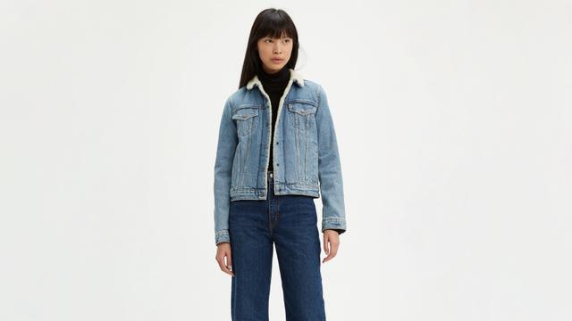 Levi's Sherpa Trucker Jacket - Women's Product Image