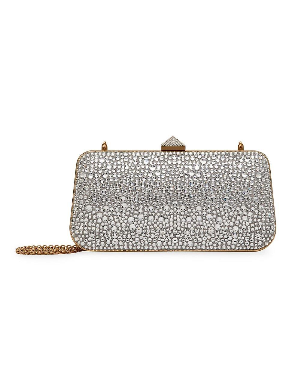 Womens Carry Secrets Rhinestone Minaudiere Product Image