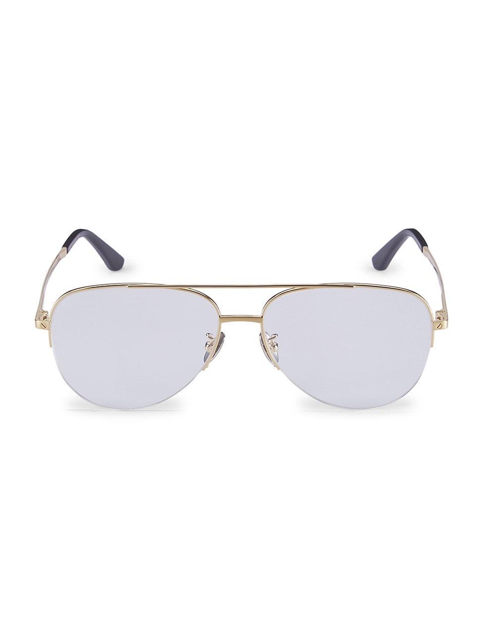 Mens Core Range 58MM Aviator Optical Glasses Product Image