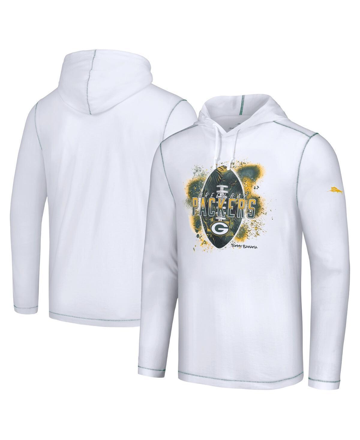 Mens Tommy Bahama White San Francisco 49ers Graffiti Touchdown Pullover Hoodie Product Image